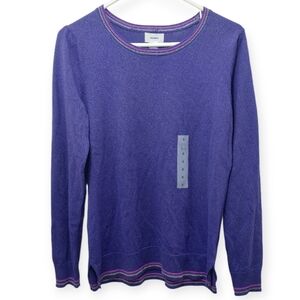 Old Navy Women's Size Small Sweater Purple Long Sleeve Top Shirt